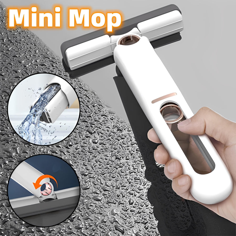 Portable Multi-Surface Mop – Fast, Simple Cleaning for Home, Car & Desk